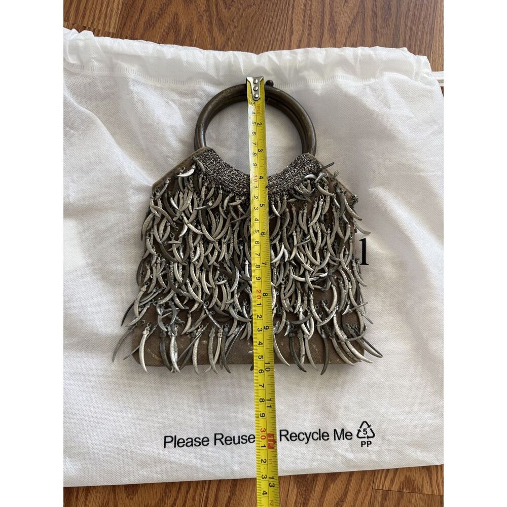 Rare Vintage Chloé Phoebe Philo Y2K Embellished Bracelet Bag - Picture 3 of 12